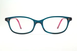 Seltene authentische Morgenthal Frederics UMA 461 50 mm blaugrün rosa Gestell Brille Japan - Bild 1 von 5
