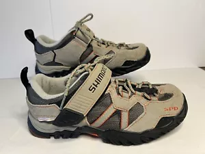 Shimano Cycling Shoe Tan Sh-wm40 Women's 5 1/2 Biking Shoe - Picture 1 of 11