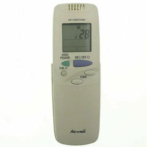 Airwell  Air Conditioner Remote Control - RCS-3MHVPAW4E  RCS3MHVPAW4E - Imagen 1 de 3