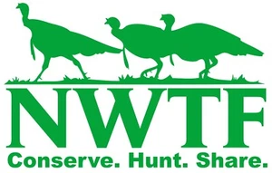NWTF LOGO National Wild Turkey Federation Pro 2a Hunting NRA Vinyl Decal Sticker - Picture 1 of 19