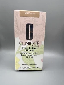 CLINIQUE Even Better Clinical Serum Foundation WN16 Buff SPF 25 NEW SEALED - Picture 1 of 6