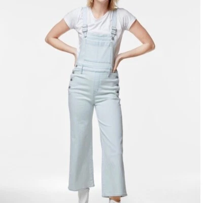 Mono ajustado lavado claro de mezclilla J Brand para mujer talla pequeña recortado Foto 1 de 4