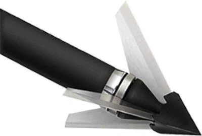 Quality Archery Designs Swept Blade Broadhead 100 Grain Silver - Image 1 of 2