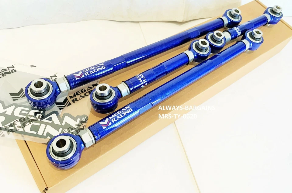 Megan Racing Rear Lower Control Arm Fits Corolla 84-87 AE86 GTS SR5 MRS-TY-0620 - Image 1 of 1