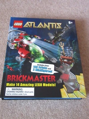 LEGO DK Brickmaster Atlantis Book & brick set (Unopened) ISBN 978-1-40535-621-3 - Image 1 of 4