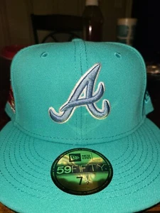 ❄️New Era Atlanta Braves All Star Game Hat Glacier🧊 - Picture 1 of 4