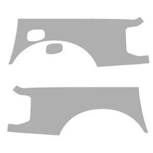 Ranger Raptor 2025-2024 SIDE PANELS PreCut Paint Protection Film Clear Bra PPF - Picture 1 of 3