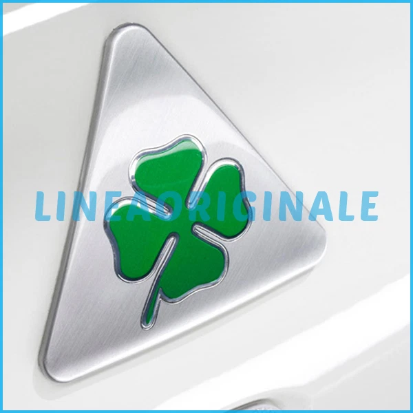 Loghi Quadrifoglio Verde ORIGINALI Alfa Romeo Giulietta coppia new ita FCA - Immagine 1 di 1