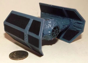 Großer Druckguss Star Wars Darth Vadars Imperial Tie Fighter in Schwarz & Grau - Bild 1 von 5