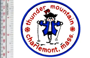 Skiing Massachusetts Thunder Mountain Charlemont, Mass Patch - Picture 1 of 1