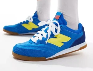 New Balance URC42HD Blue Oasis/Inkwell Yellow Gum Sole Men's Sneakers 10.5 - Picture 1 of 12