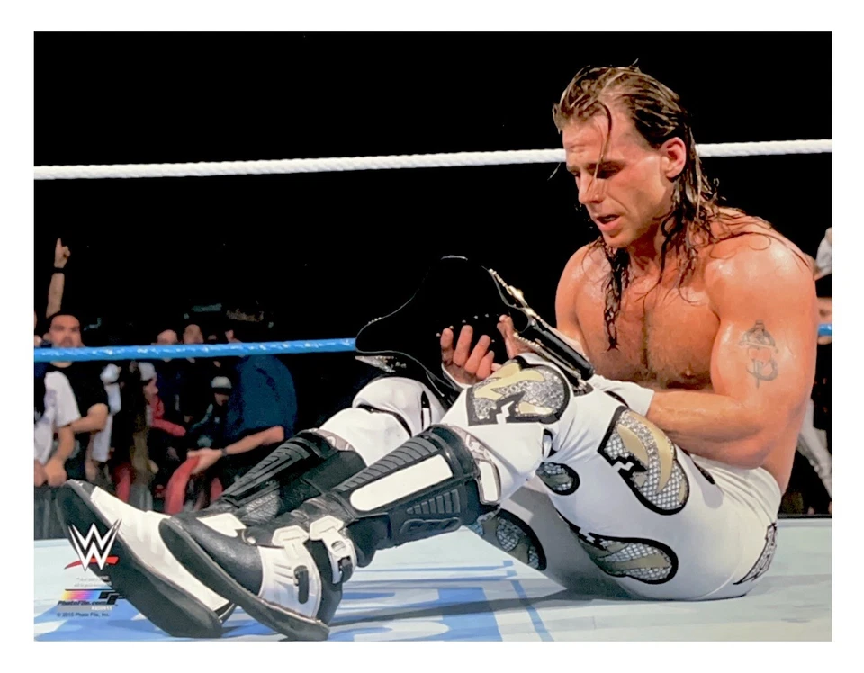 FOTO 8X10 CON LICENCIA OFICIAL WWE SHAWN MICHAELS ARCHIVO DE FOTOS DE LUCHA LIBRE ORIGINAL A Foto 1 de 1