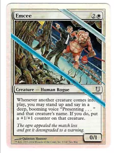 Emcee x1 Unhinged FOIL Magic MTG - Picture 1 of 2