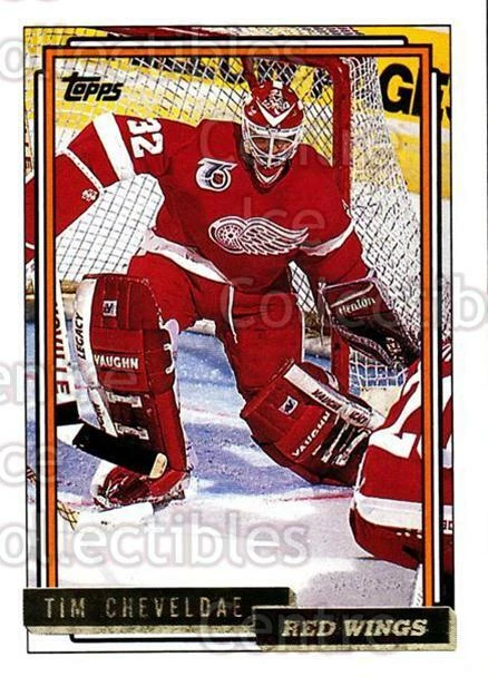 1992-93 Topps Gold #310 Tim Cheveldae - Image 1 of 1