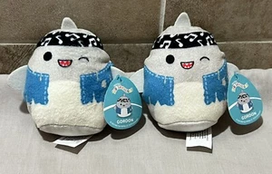 Squishmallow Gordon The Shark McDonald’s Toy Set Of 2 - Picture 1 of 3