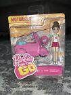 Barbie On The Go Pink Scooter and Doll With Pink Helmet FHV80 NEW Unopened Box