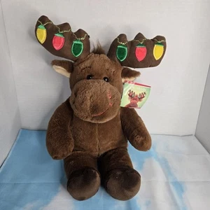 Build A Bear Hal Moose 12" Plush Stuffed Animal Small Reindeer Moose W/ Tag - Picture 1 of 5