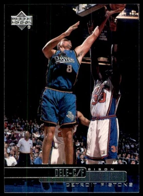 1999-00 Upper Deck Bison Dele Detroit Pistons #37 - Image 1 of 2