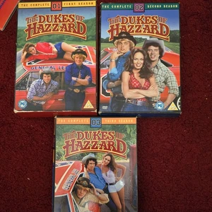 The Dukes of Hazzard - series 1 /2 & 3 Complete DVDS Region 2 Freepost uk - Picture 1 of 11