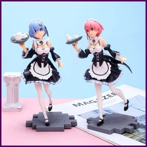 17cm Anime Figur Kawaii Mädchen Schürze Dienstmädchen Kleid Girl PVC Action Modell Spielzeug - Bild 1 von 30
