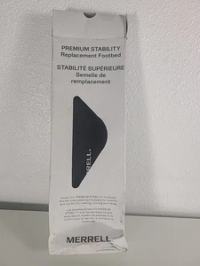 Merrell Premium Stability Ersatz Fußbett Einlegesohlen Damen Größe 9 Schwarz EU 40 - Bild 1 von 7