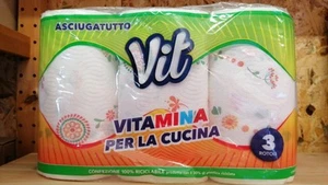 carta vit sciugatutto 3 rotoli - Imagen 1 de 1