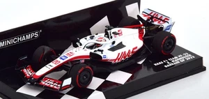 1:43 Minichamps Haas VF-22 GP Bahrain Magnussen 2022 - Picture 1 of 2