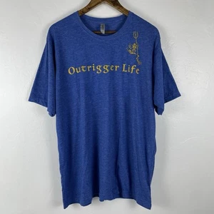 Camisa de Vida Navy Seal Outrigger Para Hombres 2XL XXL Azul Brezo Canoa Paleta Hombre Rana - Imagen 1 de 7