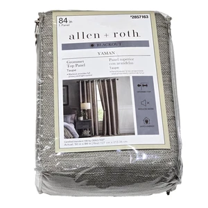 Allen Roth Blackout Yaman Öse Top Panel Taupe 50x84in 2857163 - Bild 1 von 1