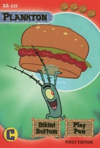 Plankton - 011 - Aquatic Amigos - Spongebob TCG - Bild 1 von 1