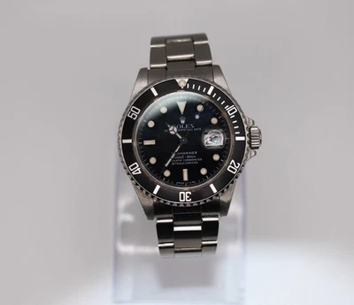 Rolex Submariner schwarzes Zifferblatt Unisex-Uhr - 16610 - Bild 1 von 4