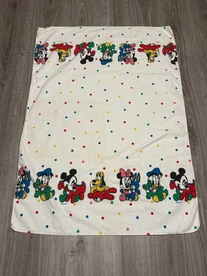 Manta Bebé Mickey & Friends Disney Bebés Años 80 Lunares Blancos 26 X 37 Foto 1 de 4