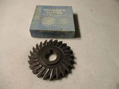 Niagara NOS Straight Tooth Side milling cutter 4"x 1/2" x 1" Free Shipping - Image 1 of 3
