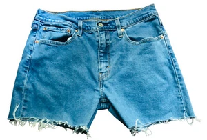Vintage Levi's Cut-Off Jean Shorts - Picture 1 of 9