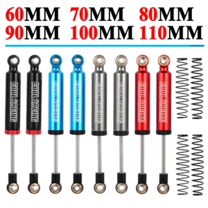 RC 1/10 TRUCK ALLOY 60-110MM OIL SUSPENSION SHOCKS ABSORBER INTERNAL DAMPERS AU - Picture 1 of 25