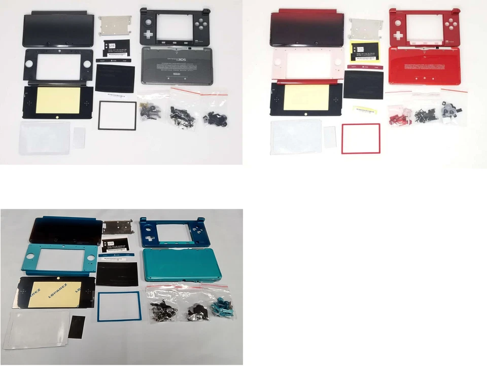 Replacement Housing Shell for Nintendo 3DS (Original Model Only) *CHOOSE COLOR* - Image 1 of 1
