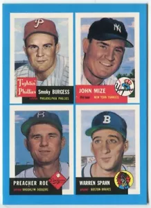 1992 Topps Bazooka 4-in-1 Karte #9 Johnny Mize New York Yankees - Bild 1 von 2