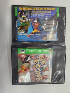 IN A DVD CASE Ape Escape - Ps1 Game Disc, Case & Manual ((CIB)) - Picture 1 of 5