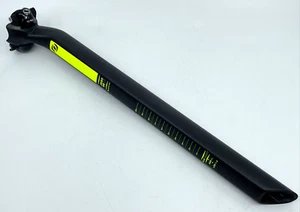Syncros Aero RR1.1 Scott Foil Carbon Seatpost 20mm Offset 400mm - Fluoro Yellow - Picture 1 of 11