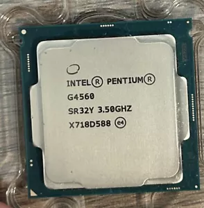 Intel Pentium Processor G4560 LGA1151 Dual Core 3.5 GHz Processor BX80677G4560 - Picture 1 of 7