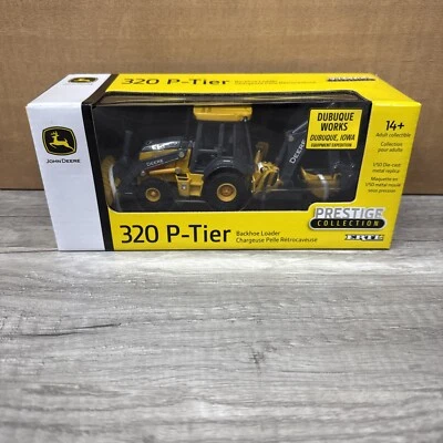 1/50 Ertl John Deere 320 P-Tier Backhoe Loader Dubuque Equipment Expedition🔥 - Image 1 of 4