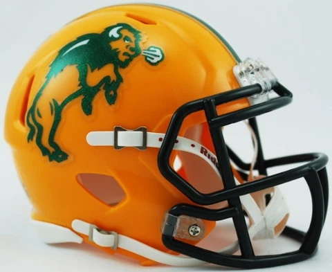 North Dakota State Bison Revolution Speed Mini Football Helmet Cover