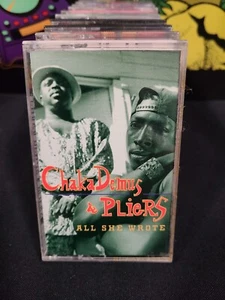 Chaka Demus & Pliers - All She Wrote Audio Cassette Tape - Picture 1 of 2