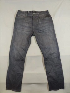 Mavi Jeans Mens 35x34 Matt Straight Leg Relaxed Fit Mid Rise Denim Stretch Blue - Picture 1 of 11