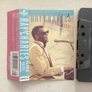 Ray Charles Super Hits Cassette Tape VG+ Georgia On My Mind Unchained My Heart - Picture 1 of 5