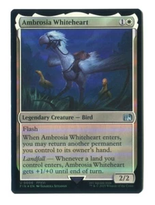 Ambrosia Whiteheart FOIL, casi nuevo, Final Fantasy, Magic the Gathering, #6 FIN MTG - Imagen 1 de 2