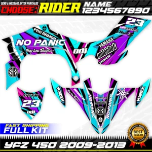 compatible Yamaha Yfz 450R 2009-2013 Graphics Decals Sticker Kit YFZ450R YYR-R2M - Picture 1 of 2