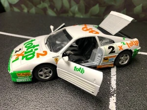 Imperfect 1:24 Diecast Car BURAGO FERRARI 348 TB 1989 No Box AS-IS - Picture 1 of 24