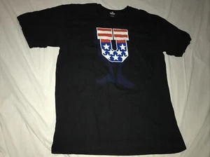 Undefeated Tshirt Black XL USA Logo-U - Picture 1 of 9
