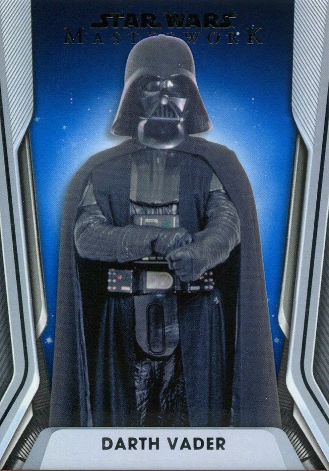 Star Wars Masterwork 2021 Blue Base Card #29 Darth Vader - Image 1 of 1
